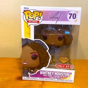 Funko Target Pop! Icons Whitney Houston Diamond Collection #70 Target Exclusive